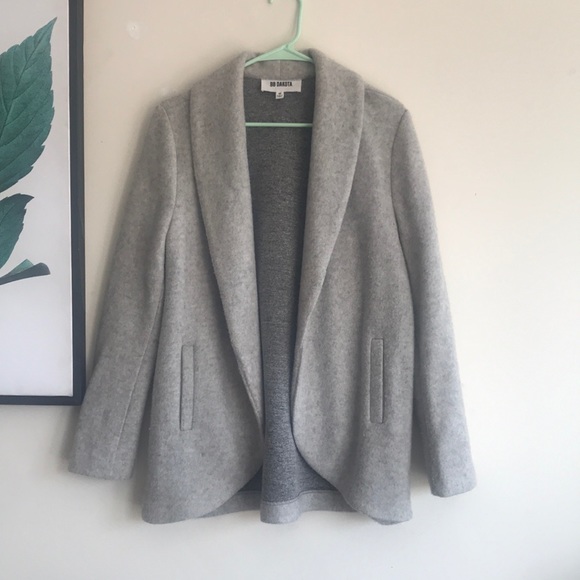 Light grey wool blazer - Picture 1 of 2